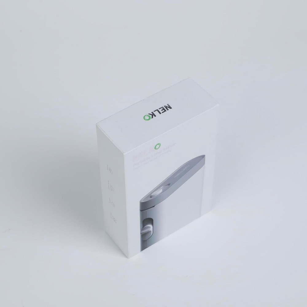 Nelko Label Maker Machine with Tape, P21 Bluetooth Label Printer, Wireless Mini