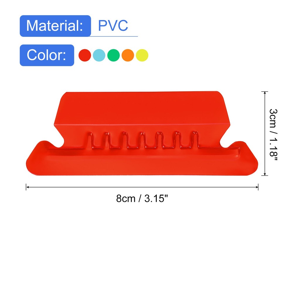 Hanging File Folder Tabs, File Folder Tabs and Inserts, Multicolor, 150 Pcs