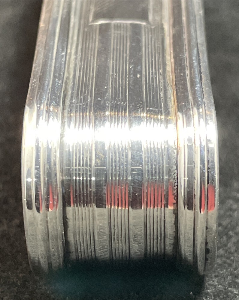 Sterling Silver Napkin Ring Engraved Name “IDA” Webster Great Condition
