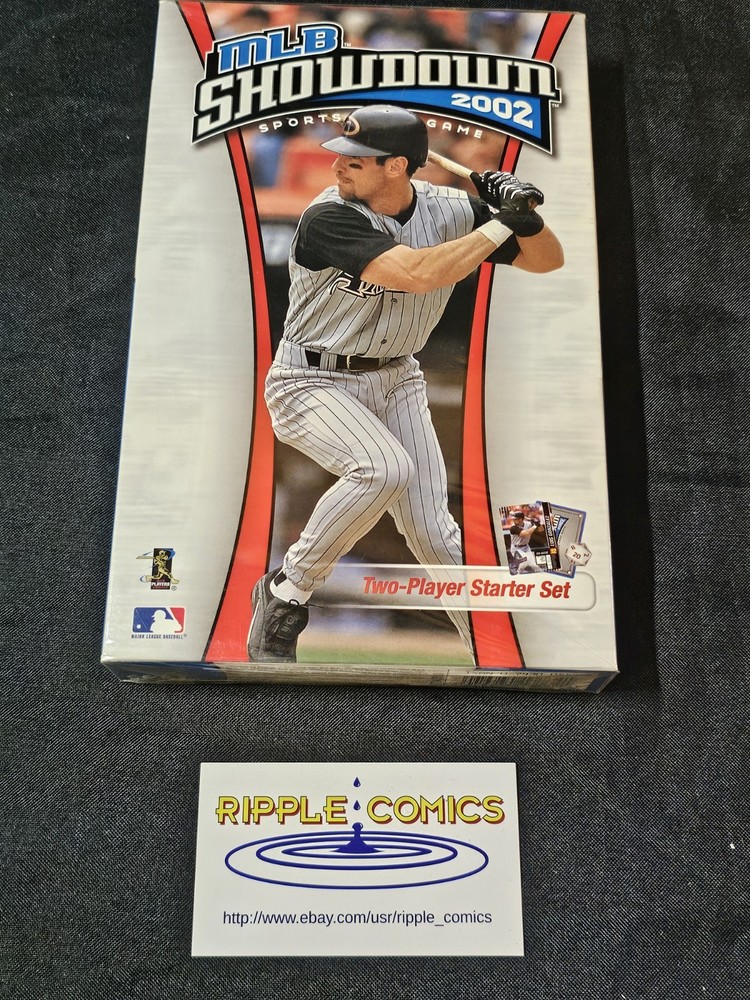 MLB Showdown 2002 Two Player Starter Set Factory Sealed