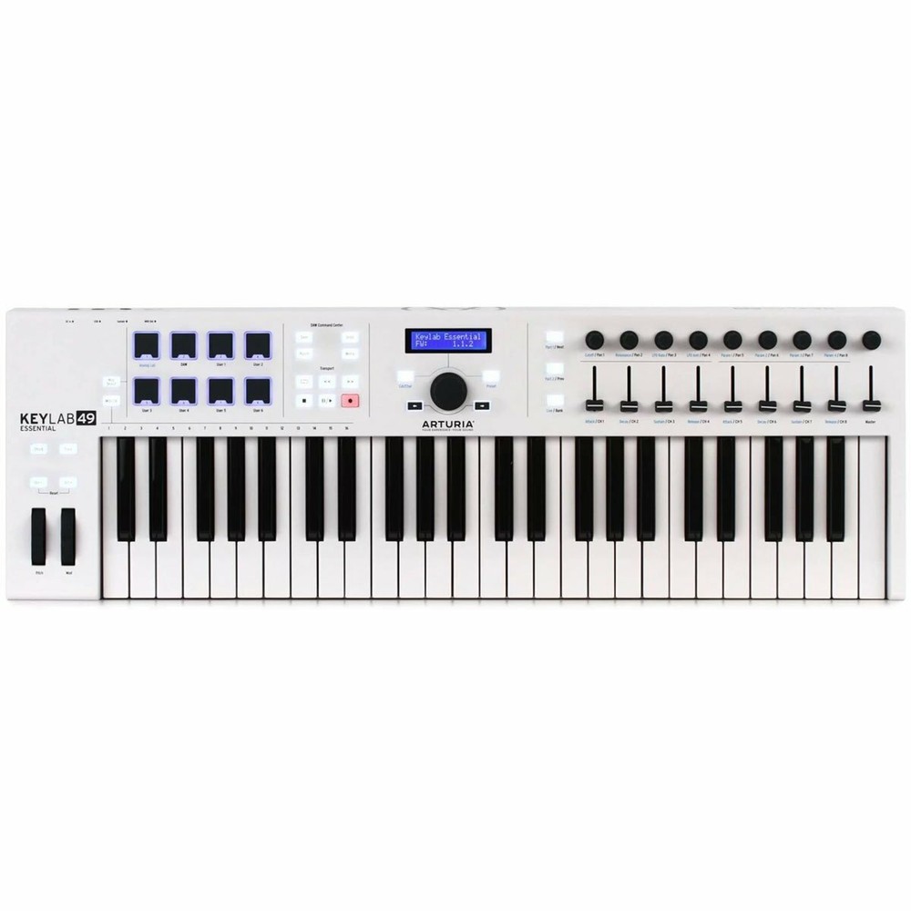 Arturia KeyLab Essential 49 MIDI Controller Keyboard with Perfect Circuit - UC
