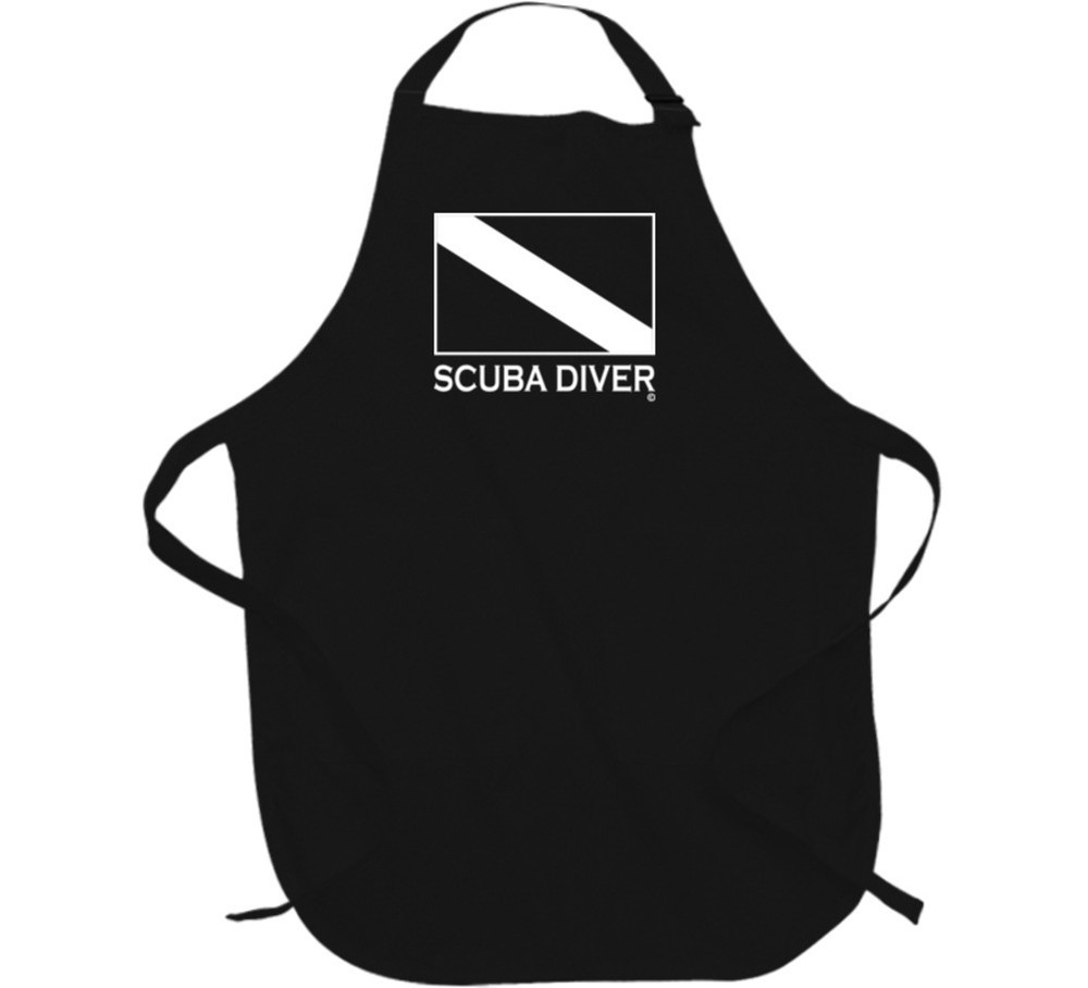 SCUBA DIVER Apron - Black