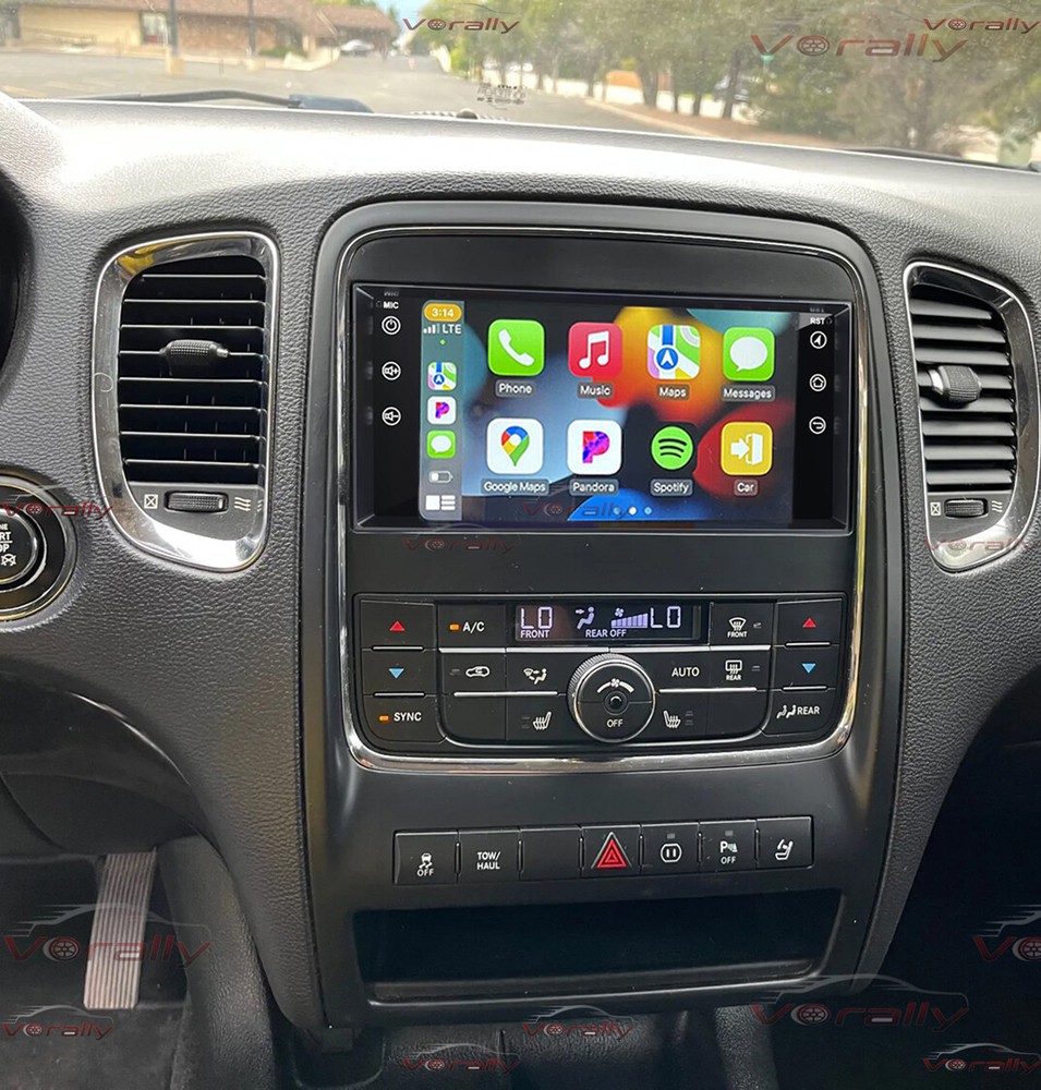 For 2011 2012 2013 Dodge Durango Apple CarPlay Android Auto Radio GPS WIFI