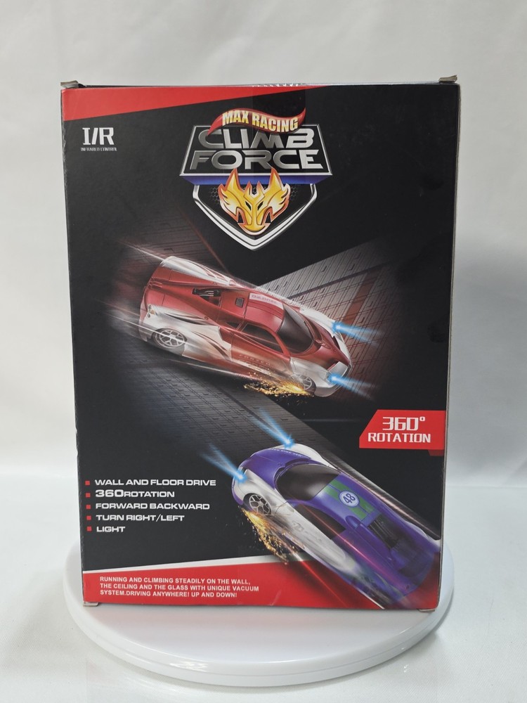 Max Racing Climb Force Wall Driving Remote Controlled Car Red