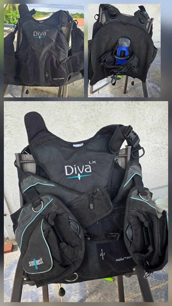 SeaQuest Diva LX BCD Size M/L with SMB