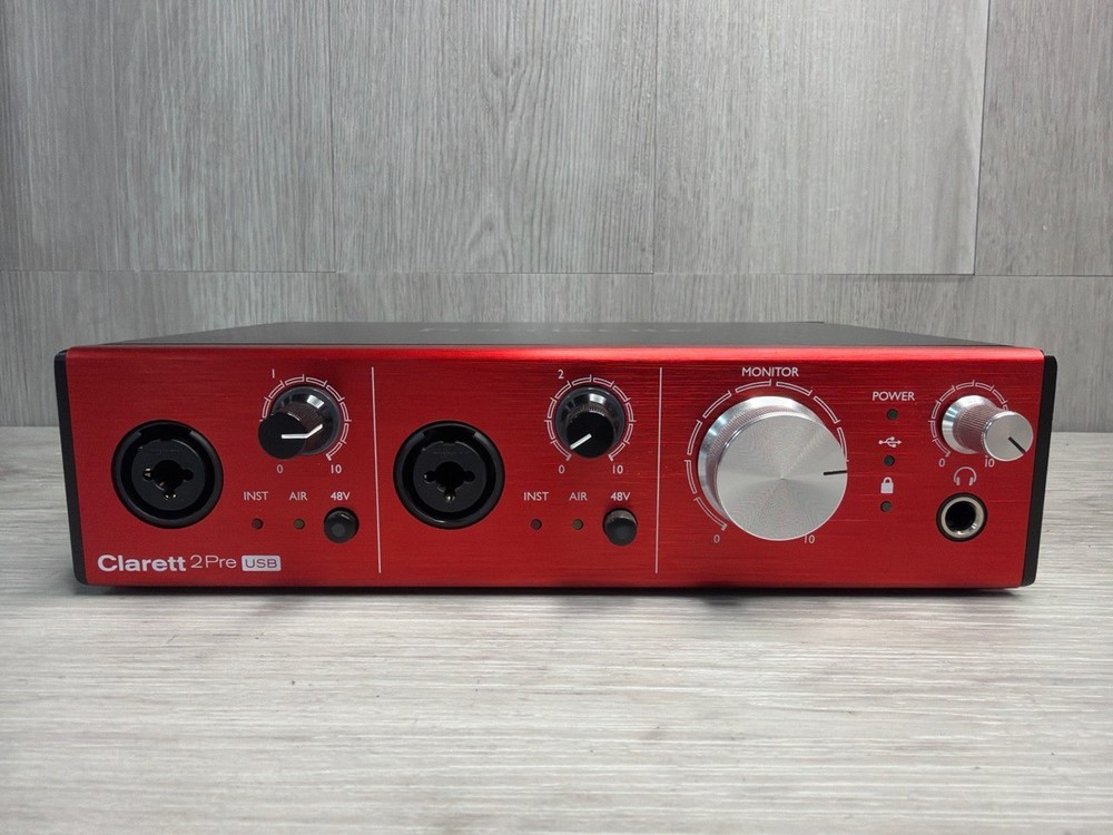 Focusrite Clarett 2 Pre USB Audio Interface (A1D030523)