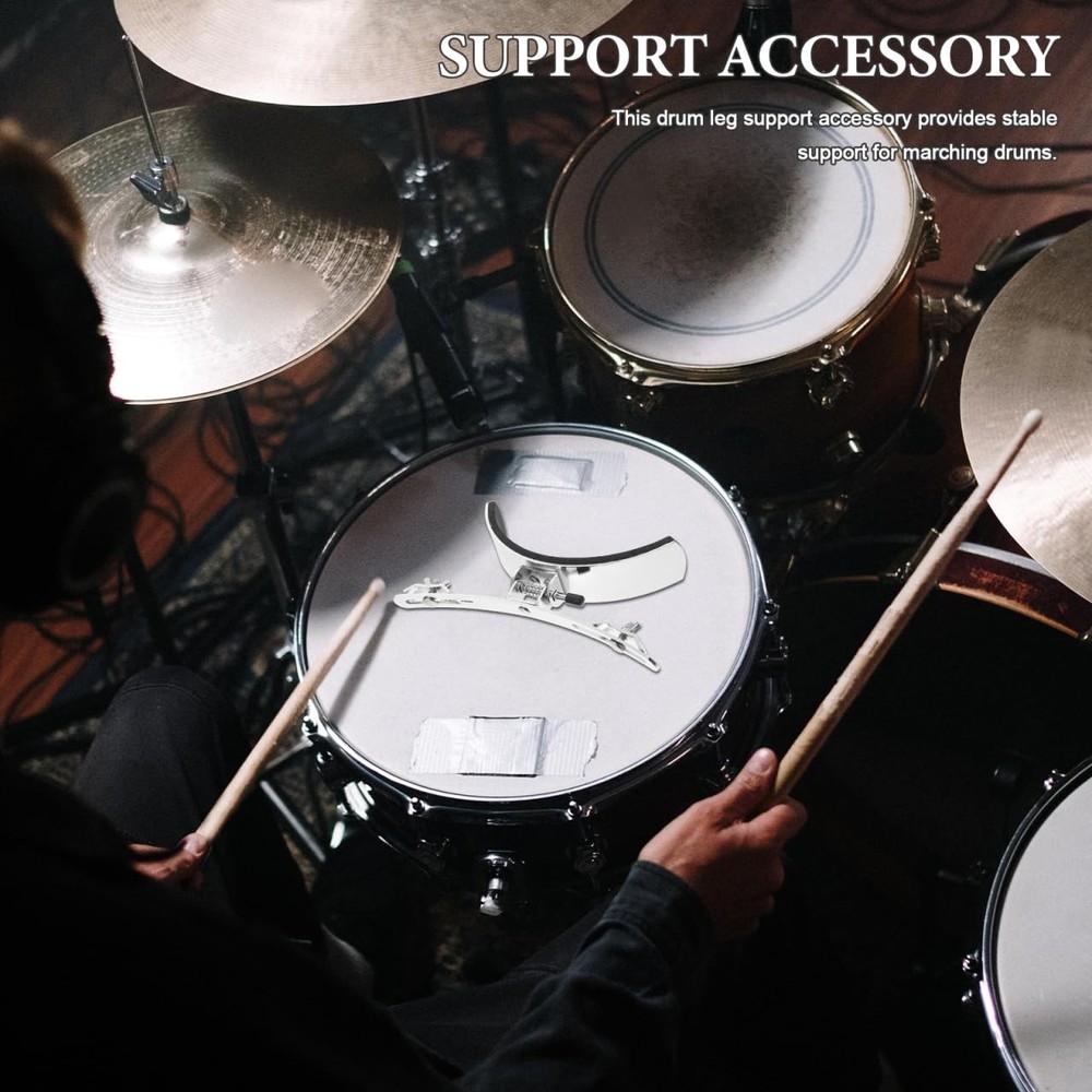 SHOWERORO Practical Snare Drum Support Accessory for Home and Marching Drums ...