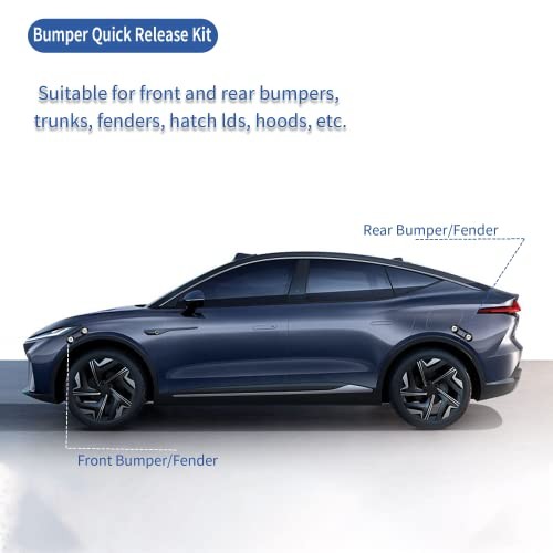 Bumper Quick Release Kit Red 12pc Bumper Holder Quick Release Bumper it Can red