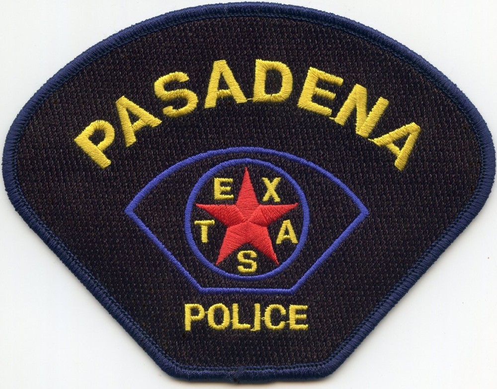 PASADENA TEXAS #A POLICE PATCH