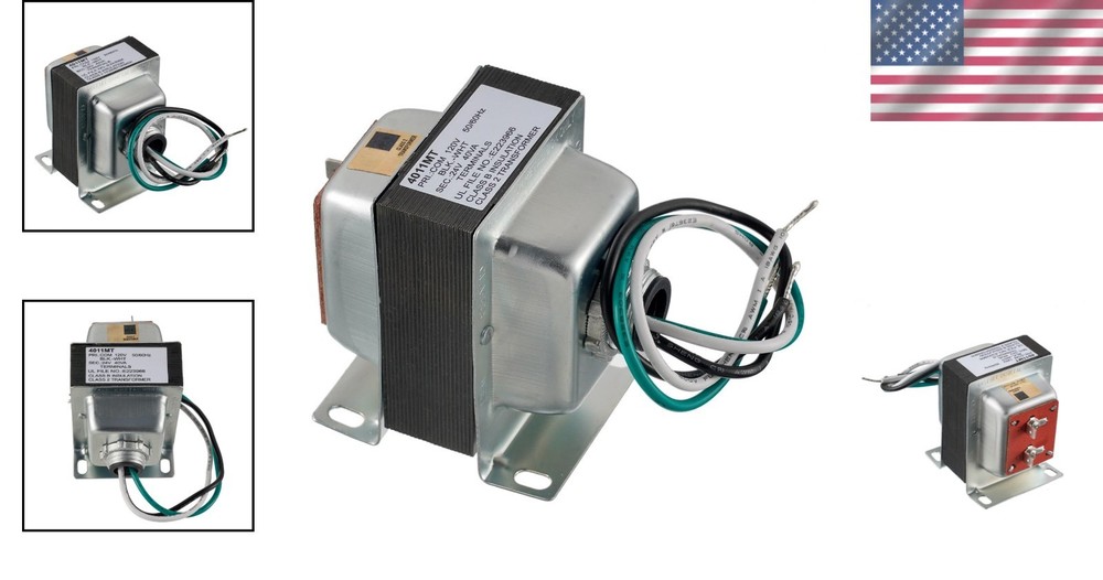 -Certified 24V 40VA Transformer for All Ring Doorbell Versions & Thermostats