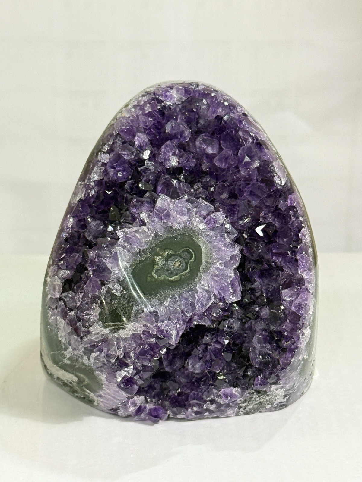 Amethyst Stalactites Crystal Geode Specimen