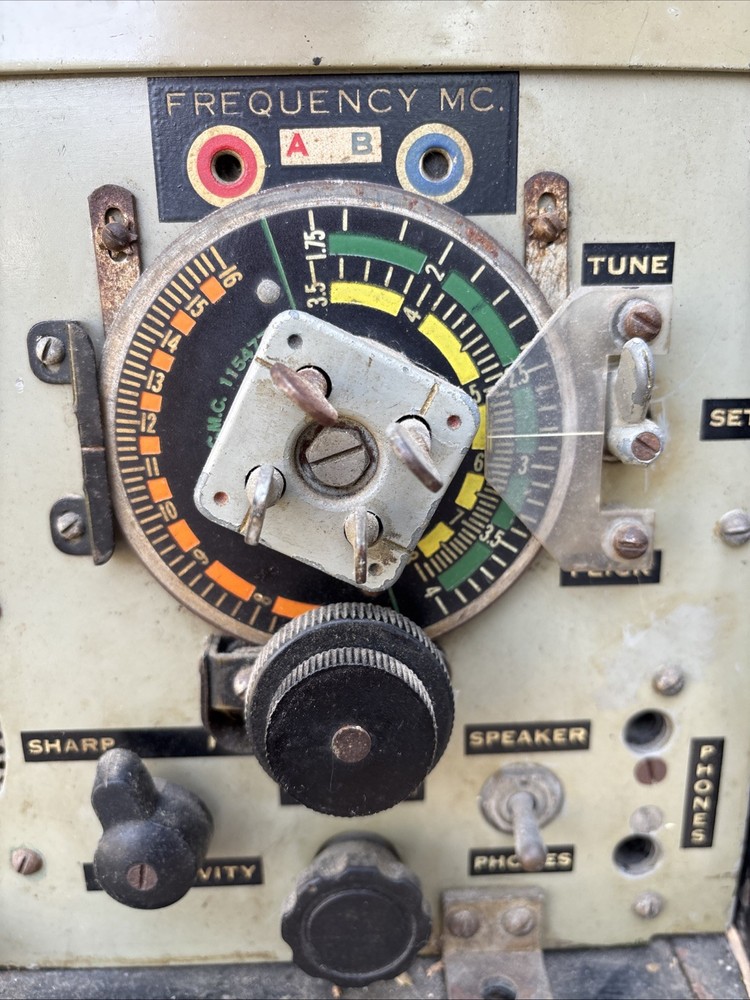 WW2 British Army Wireless Set 52, Dated 1944 WS52. D-day.