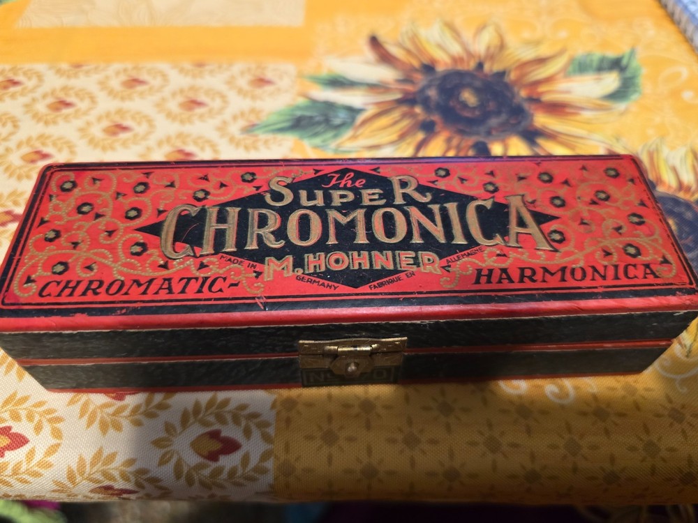 Vintage M. Hohner "Super Chromonica" Chromatic Harmonica Model 270 W MINT CASE
