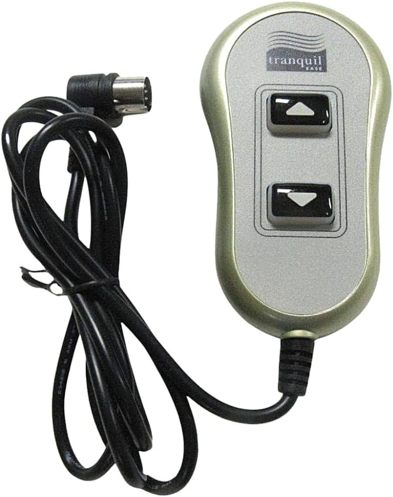 Lift Chair Lighted Hand Control 11560UX - 2 Button Function - Silver Plastic - C