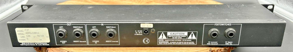 Audio Centron FXP Advanced Multi Editor Digital Effects Processor Works/Looks +