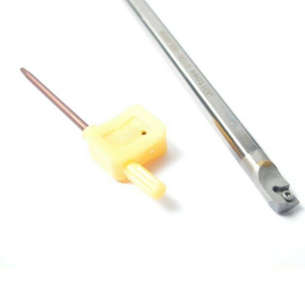 Solid Carbide Tool Holder Turning Tool Holder 2pcs 125mm 12mm 2.5*6 Screw