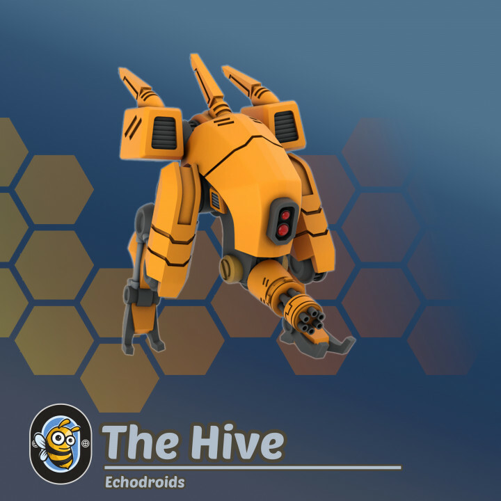 Wargames Compatible - Vanguard Stealth Echodroids, The Hive