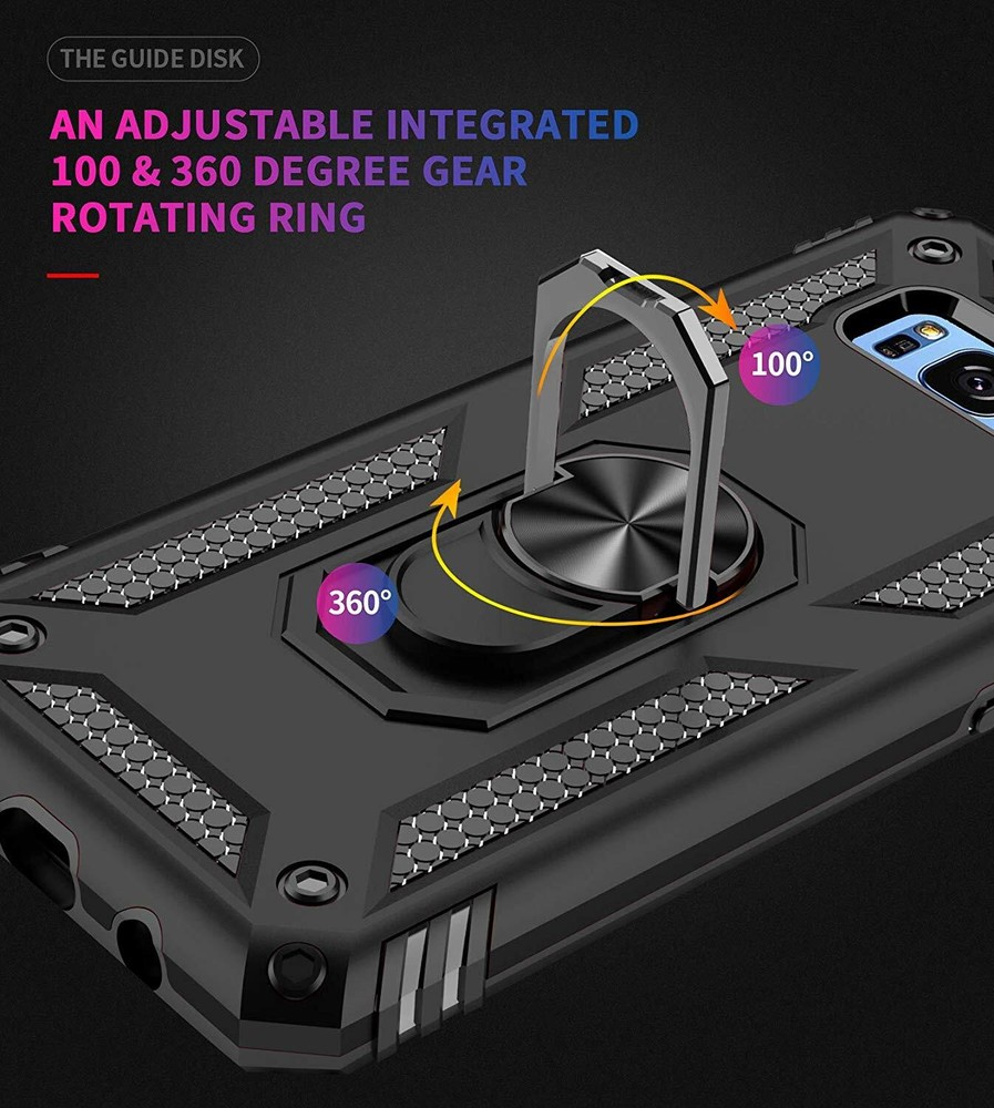 For Samsung Galaxy Note 8 Case Kickstand Shockproof Armor Hard Cover