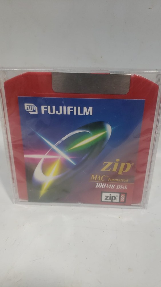 Fujifilm 100MB Mac Formatted Zip Disc - New Sealed