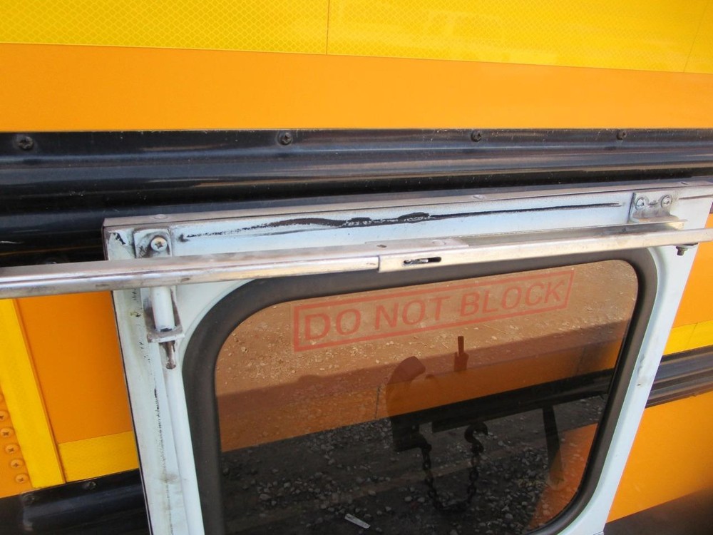 (Used) 2008 Thomas Built School Bus Driver Side Emergency Door