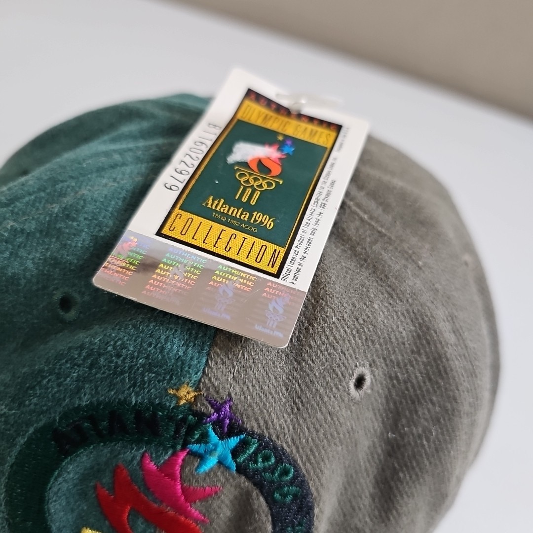 NEW NWT 1996 OLYMPIC GAMES ATLANTA STRAPBACK OLYMPICS HAT CAP 90'S VINTAGE