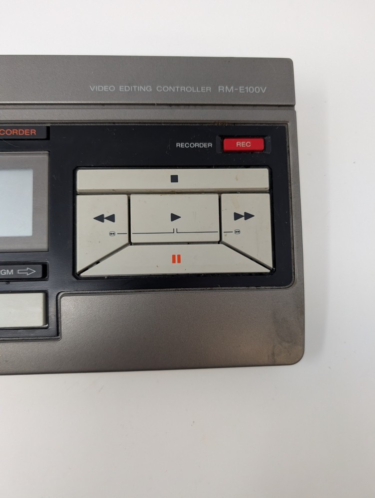 SONY VIDEO EDITING CONTROLLER RM-E100V