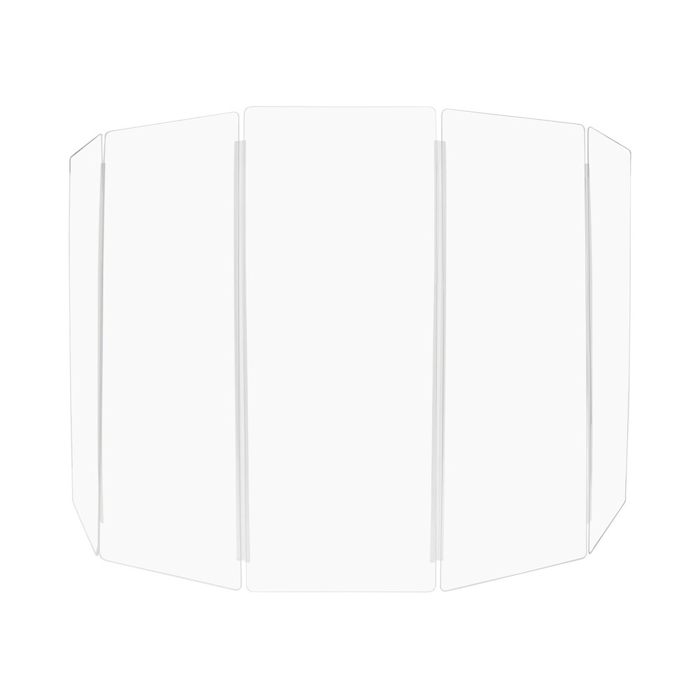 Drum Shield DS4 L 5 Section Drum Shield Drum Panels full length Flexible Hinges
