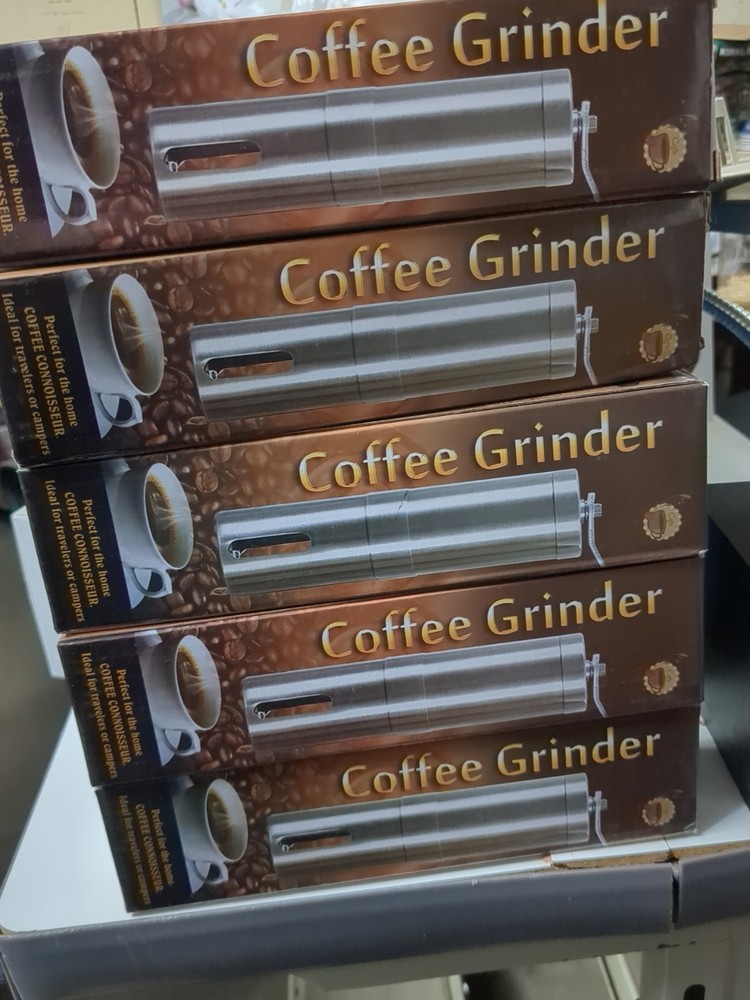 One Stainless Steel Ceramic Coffee Mill