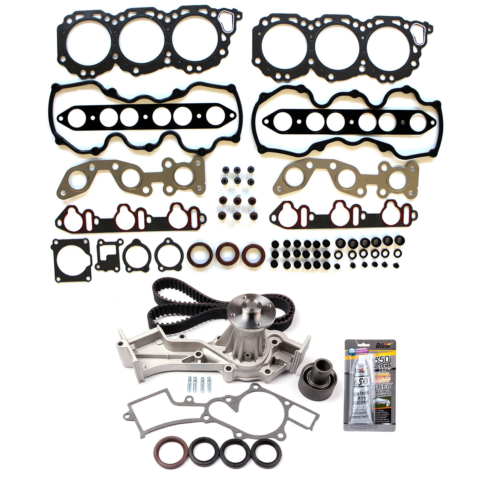 2000-2003 for Nissan for Xterra 3.3L Timing Belt Water Pump Head Gasket Set SOHC