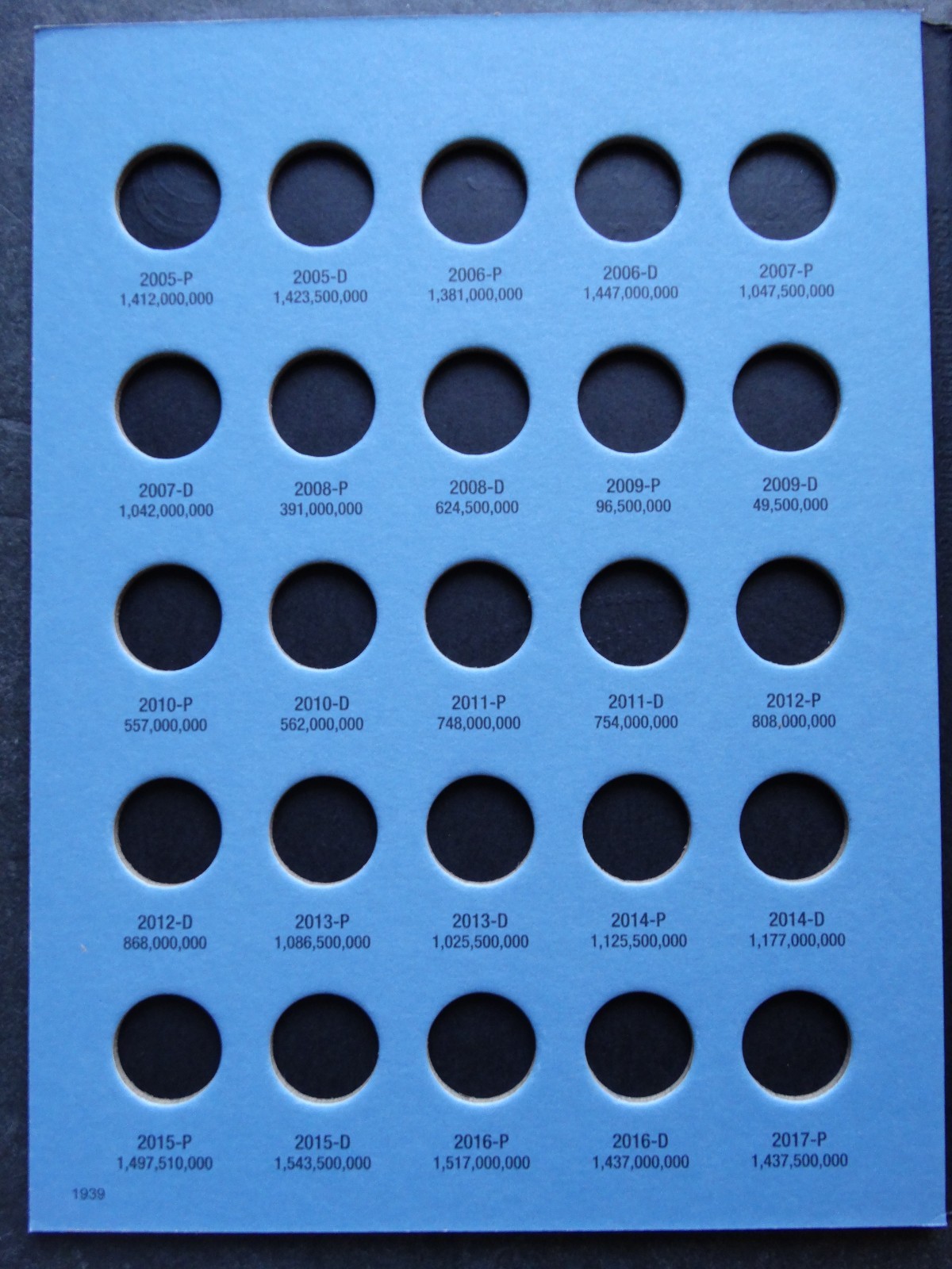 Set of 3 - Whitman Roosevelt Dime Coin Folders Number 1-3 1946-2025 Book