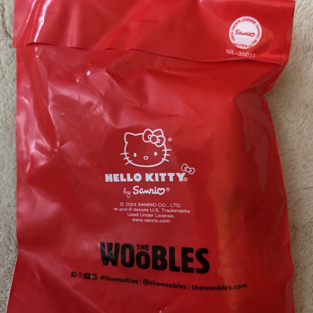 The Woobles Tiny Accessory Kit - Hello Kitty - Milk Bottle