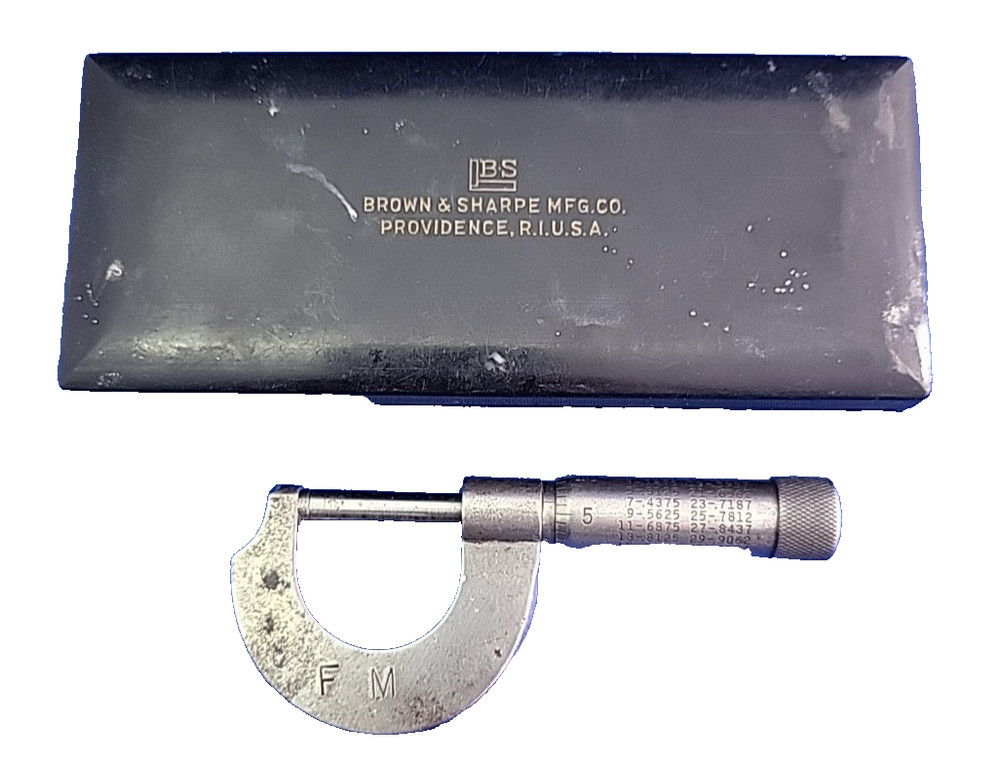Possible LS Starrett #230 1" Outside Micrometer Made in USA See Description