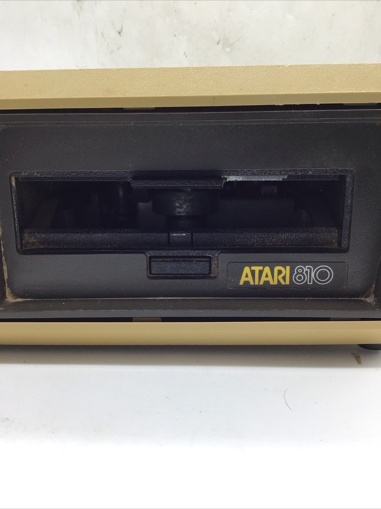 Vintage ATARI 810 Floppy Disk Drive for Atari 8-bit Computer Untested/AS-IS