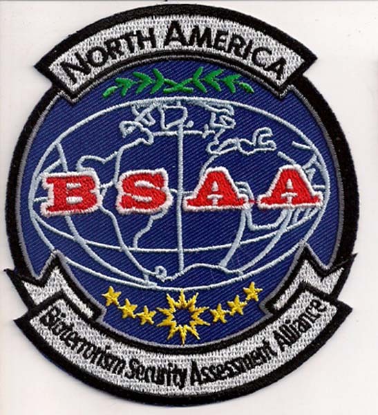 Resident Evil 6 Bioterrorism Security Assessment Alliance 3.5"  Patch (REPA-110)