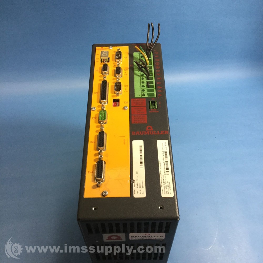 Baumuller BUM60-VC-0A-0001 Servo Drive Controller USIP