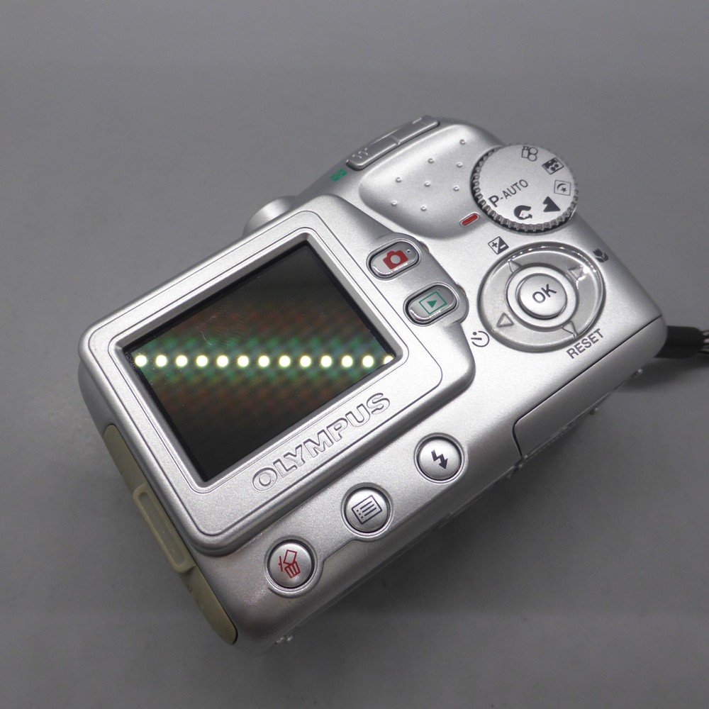 Olympus X-710 5.0MP Compact Digital Camera Silver Tested