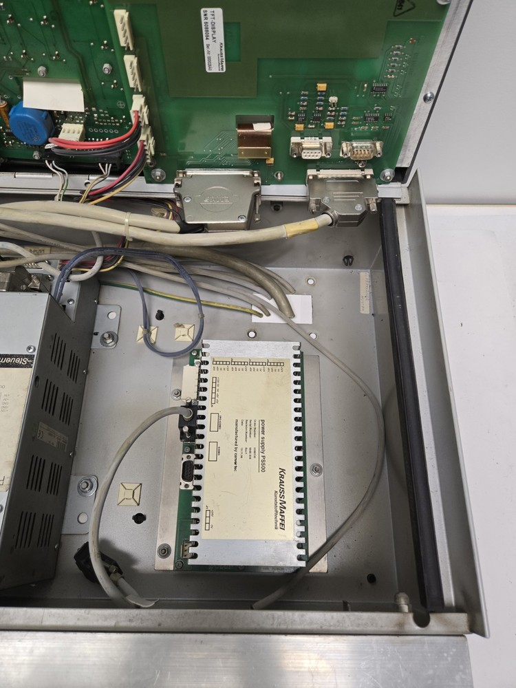 KRAUSS MAFFEI MC4 INJECTION MOLDING PRESS CONTROL OPERATOR PANEL.