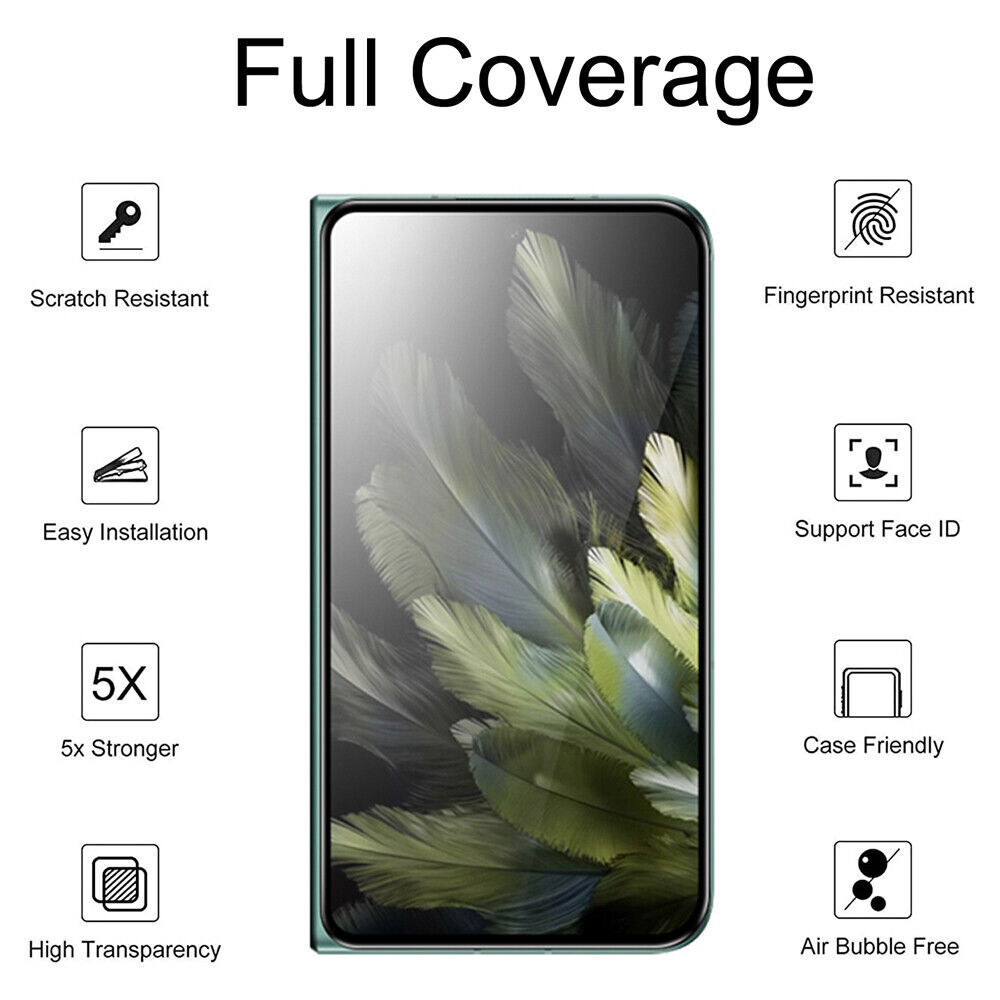 For OnePlus Open 9H Tempered Glass Film Front (Outer) Screen Protector