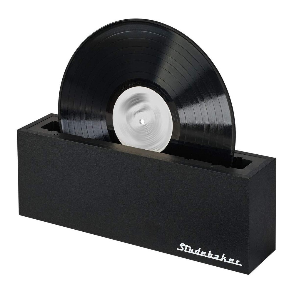 Studebaker Vinyl Record Cleaning System with Cleaning Solution and Soft Pads