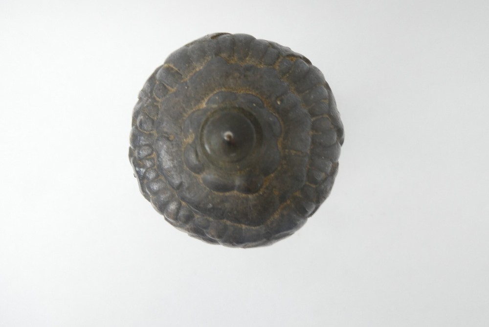 Unusual Victorian Silverplate Decorative Non-Magnetic Designer Item Spherical