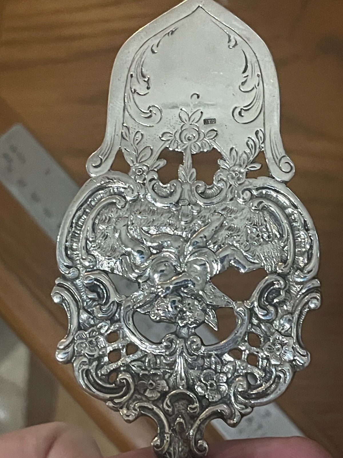 800 Silver Pastry Tongs 69 g