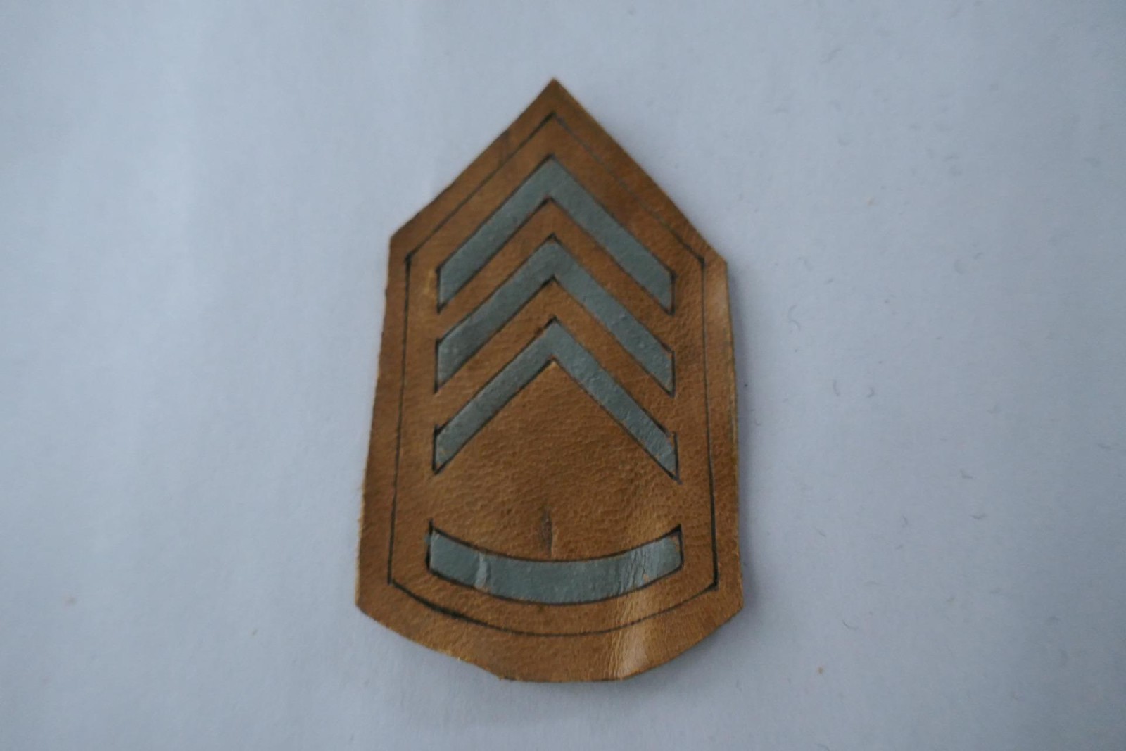 Original WW2 Patch Staff Sergeant Leather