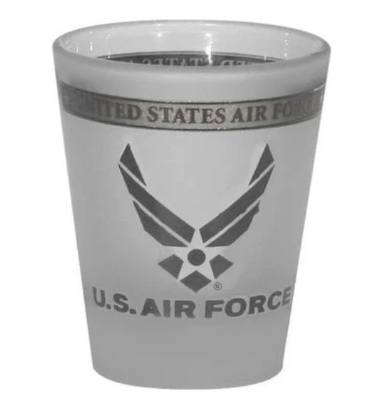 AIR FORCE SHOT GLASS