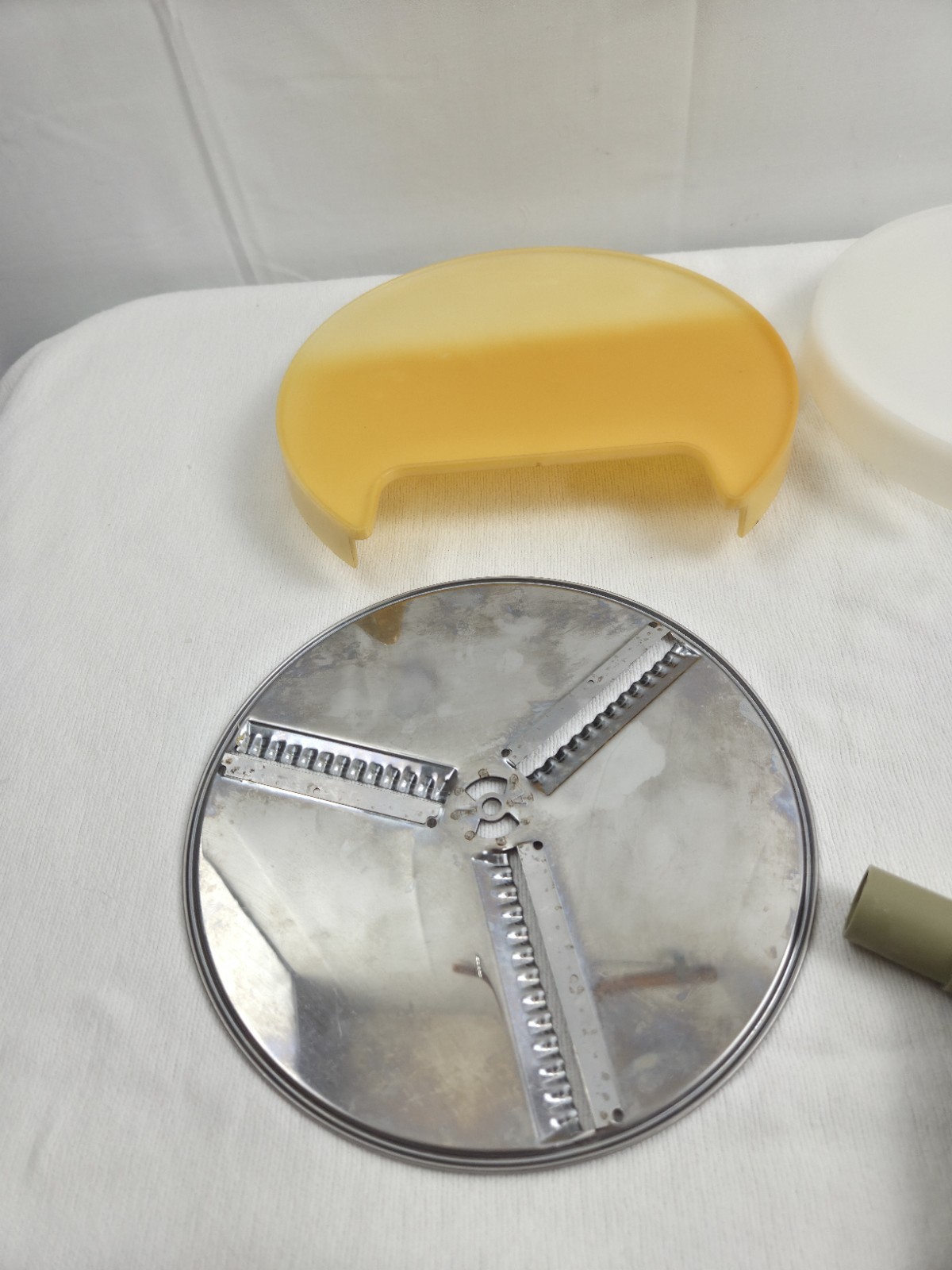 POPEIL'S Kitchen Magician Parts Disk Sides A,B,C &D Handle Guards Vintage 1970