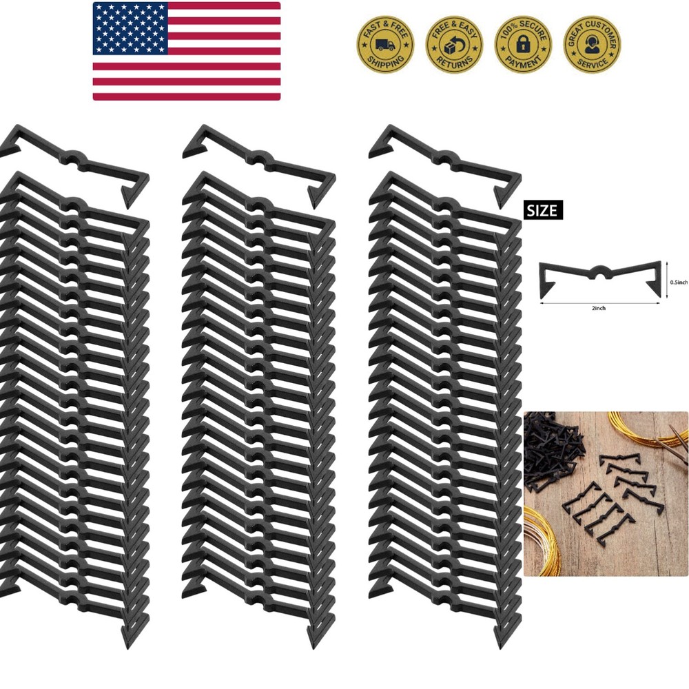 Pegboard Hook Locks Black Plastic Peg Locks Pegboard Hook Retainers Display O...