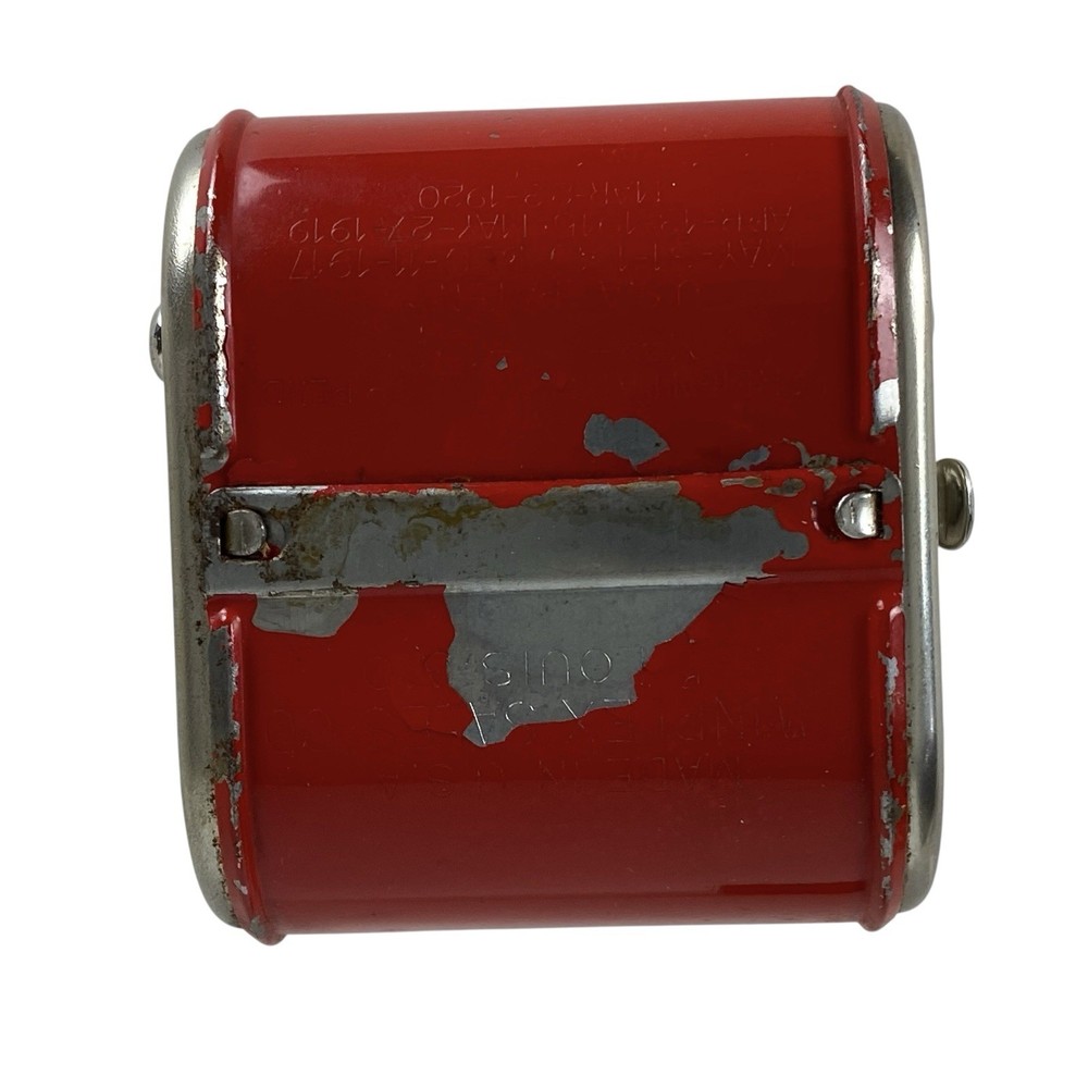 Antique Twinplex Razor Blade Stropper Sharpener Red Flash Model With Box USA