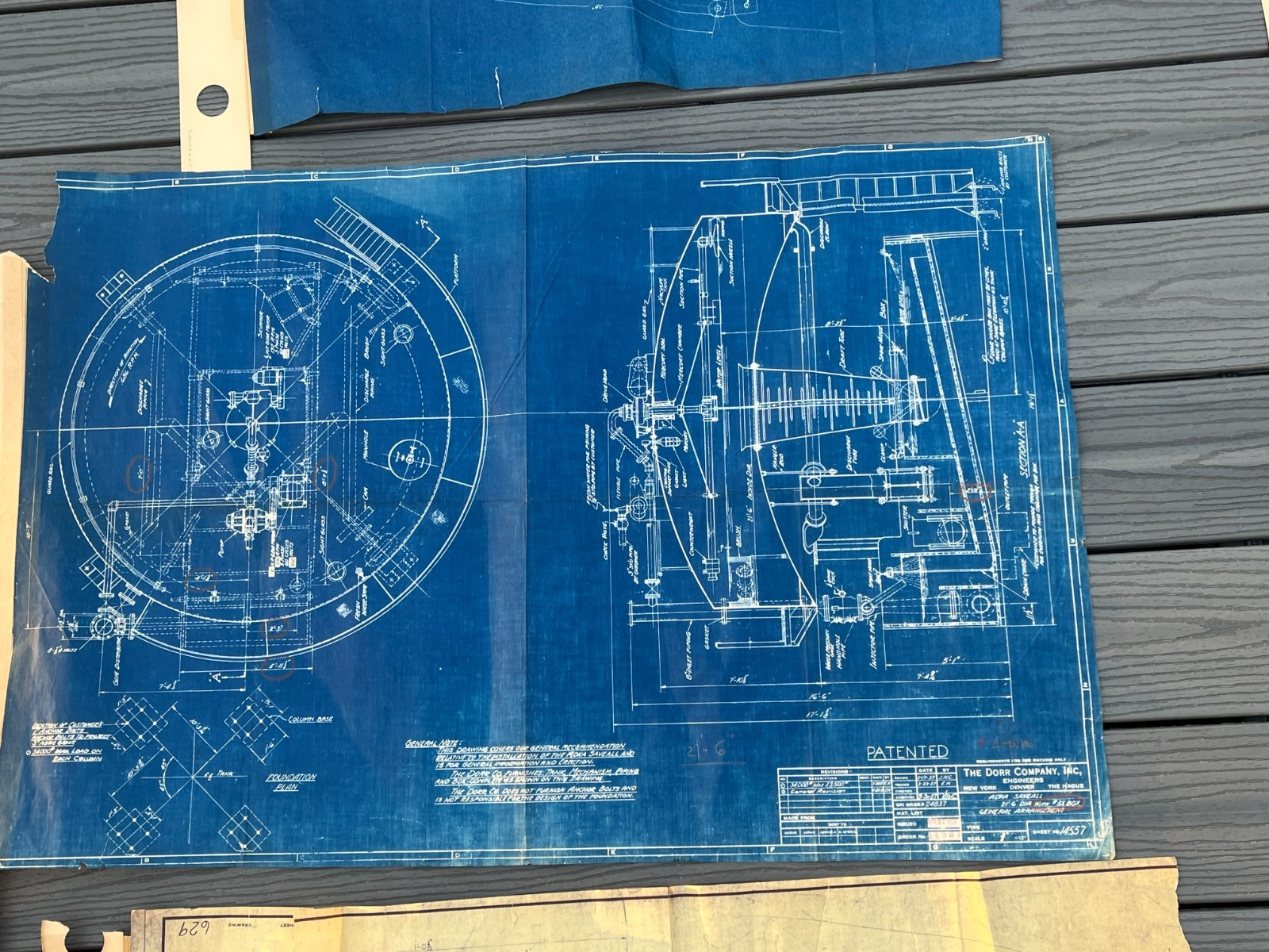 Lot 8 Vtg Industrial Blueprints Champion Paper Dorr Blue Print Dilts Blaw Knox