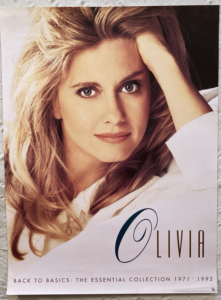 Olivia Newton-John 1992 Promo Poster Back To Basics