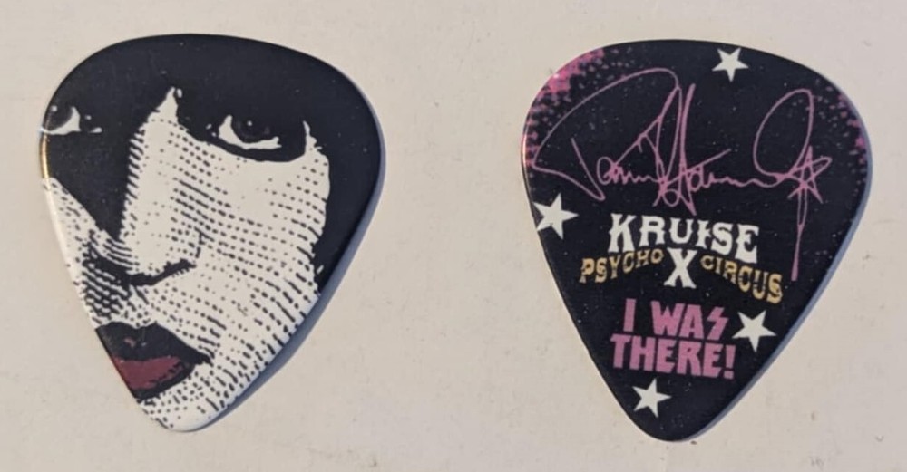 KISS KRUISE X KKX I WAS THERE Guitar Pick for PAUL STANLEY Guitar Buyers