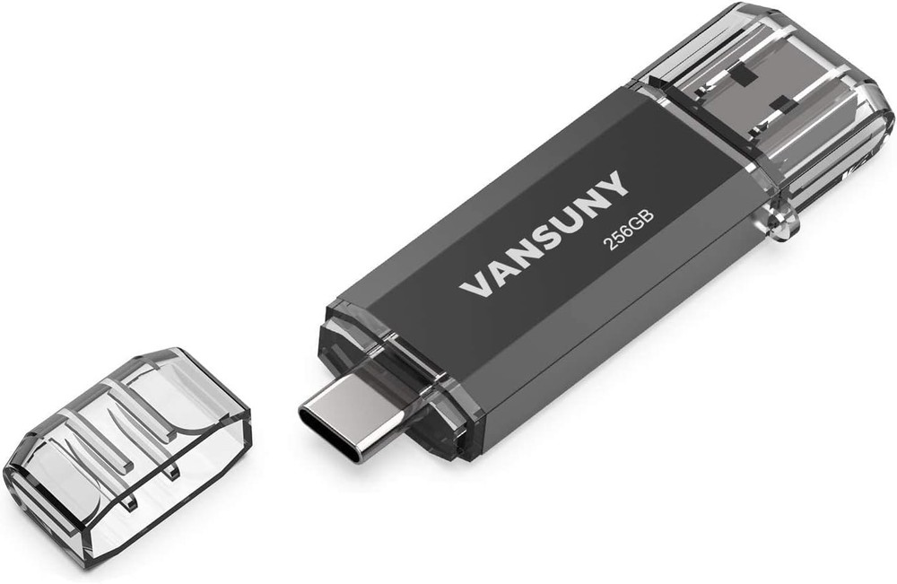 High-Speed 256GB USB C Flash Drive – Compact, Temperature-Proof Storage Solution